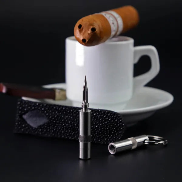 Trilogy Cigar Punch - All leather options