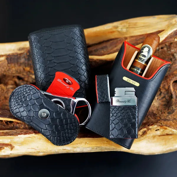 V-Cutter - All options in leather and wood