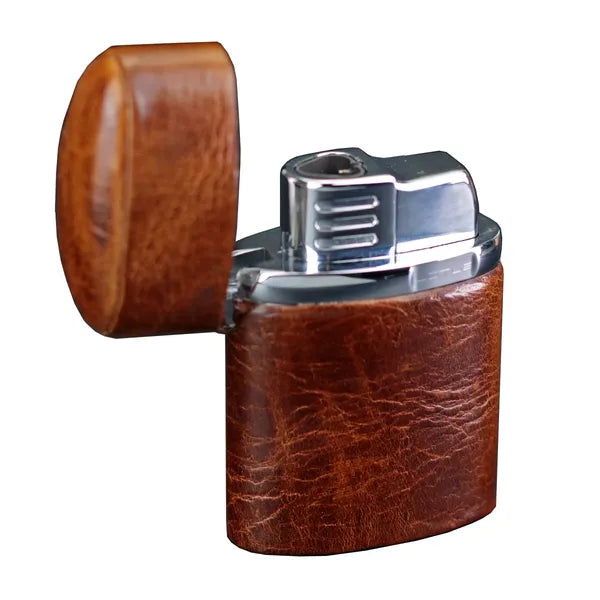 Triple Jet Table Lighter - All options in wood and leather