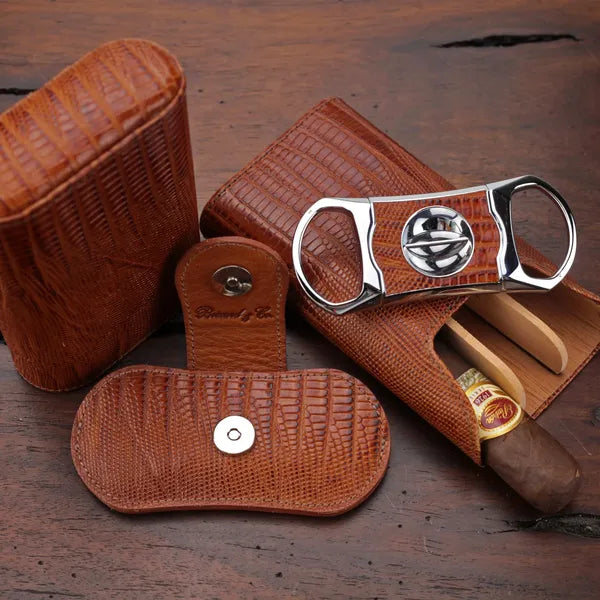 V-Cutter - All options in leather and wood