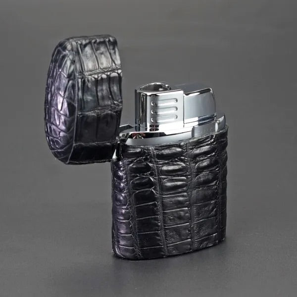 Triple Jet Table Lighter - All options in wood and leather