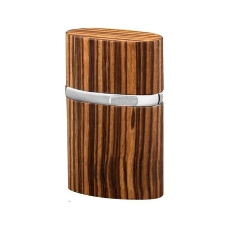 Triple Jet Table Lighter - All options in wood and leather