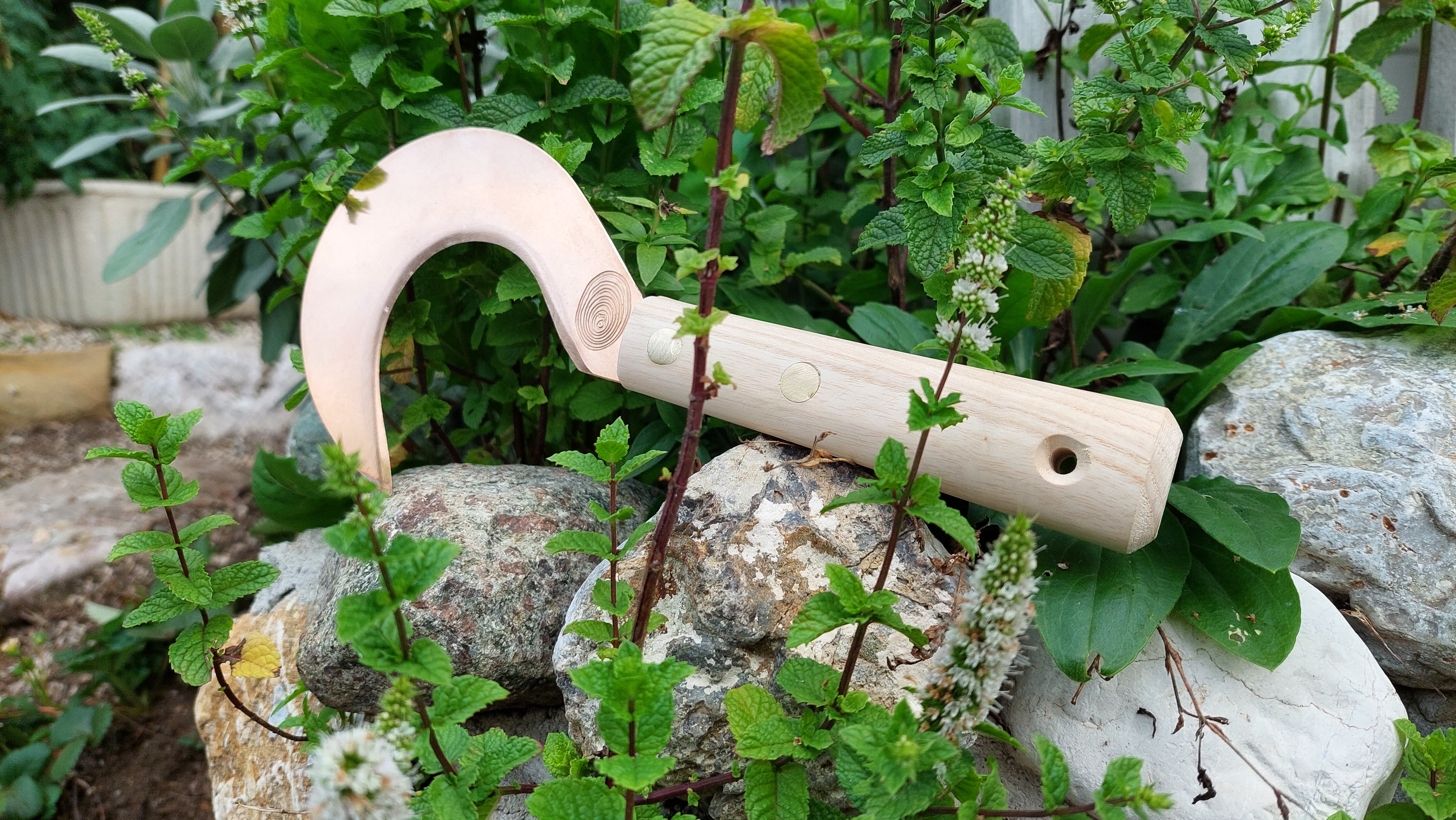 Copper Herb Sickle Miroslav