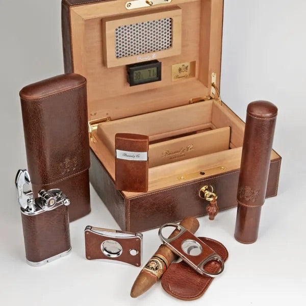 The Single Cigar Tube - All options in wood and leather
