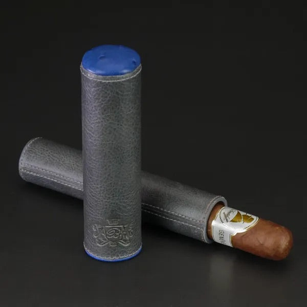 The Single Cigar Tube - All options in wood and leather