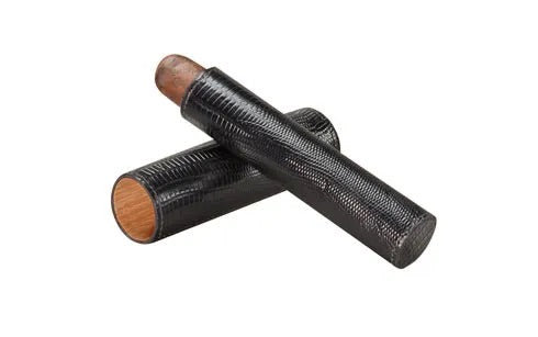 The Single Cigar Tube - All options in wood and leather
