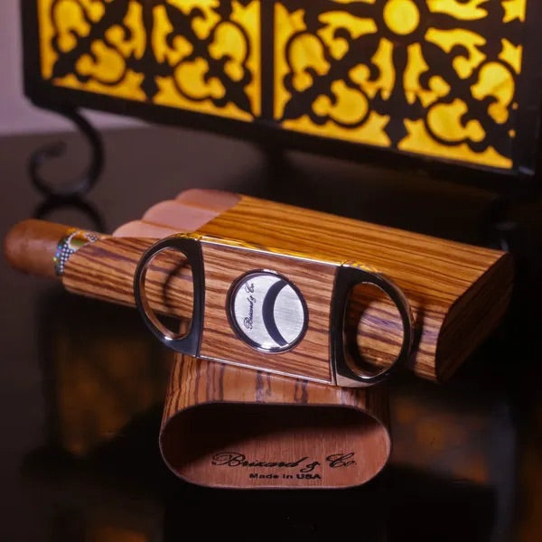 Double Guillotine Series 2 Cutter - All leather and wood options