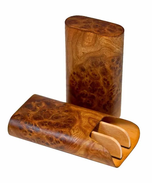 3 cigars Show Band Case - All wood options
