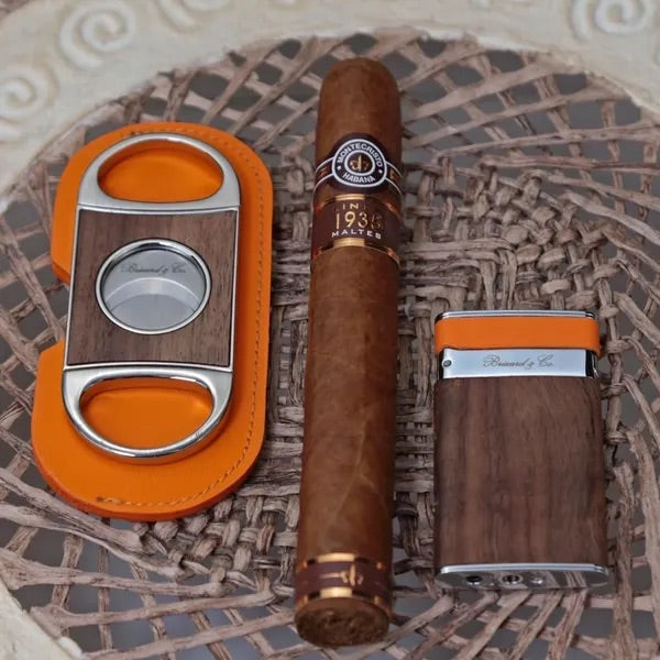 Double Guillotine Series 2 Cutter - All leather and wood options