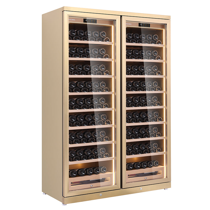 Stainless steel double wine cooler CD1200