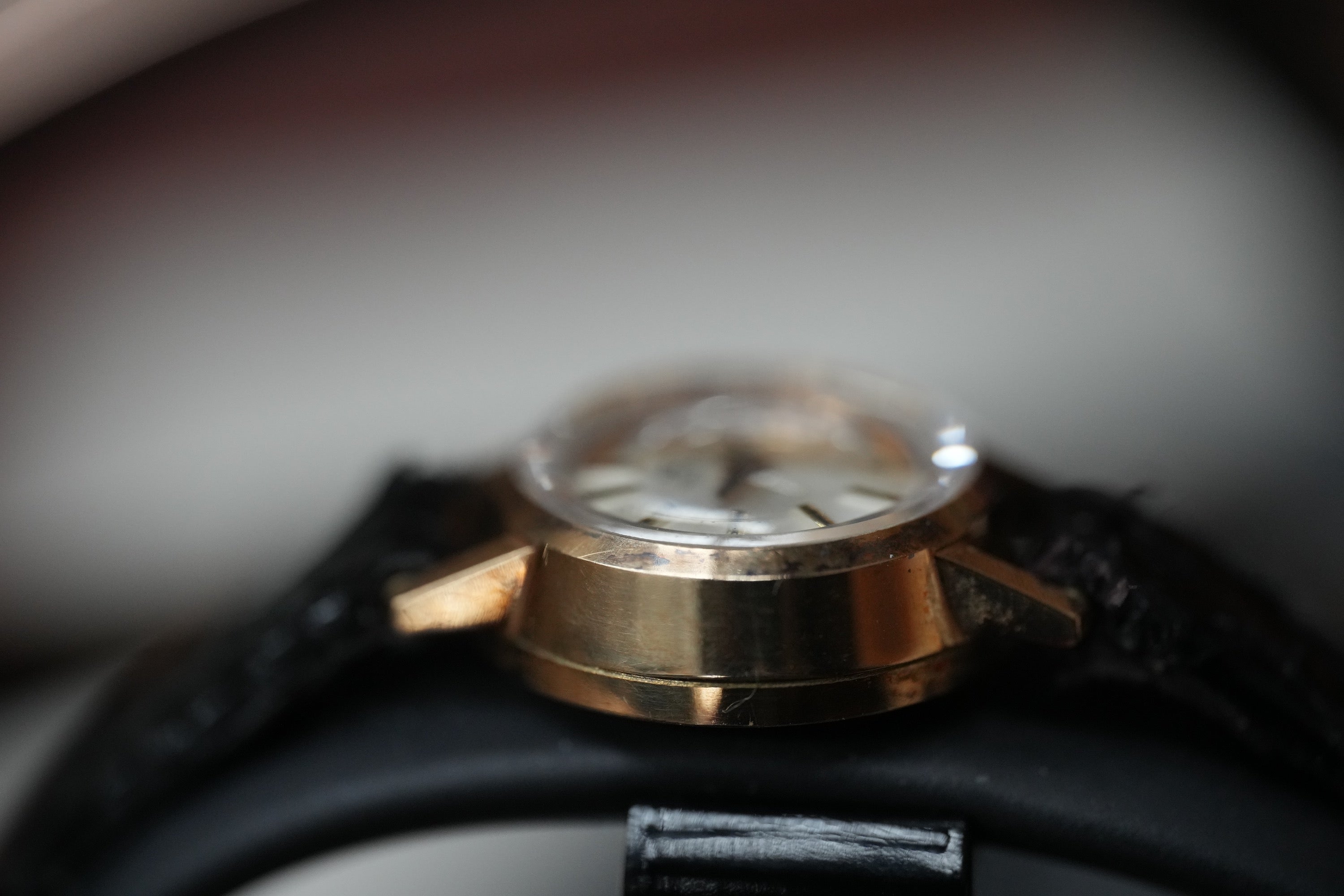 14k gold watch Technos