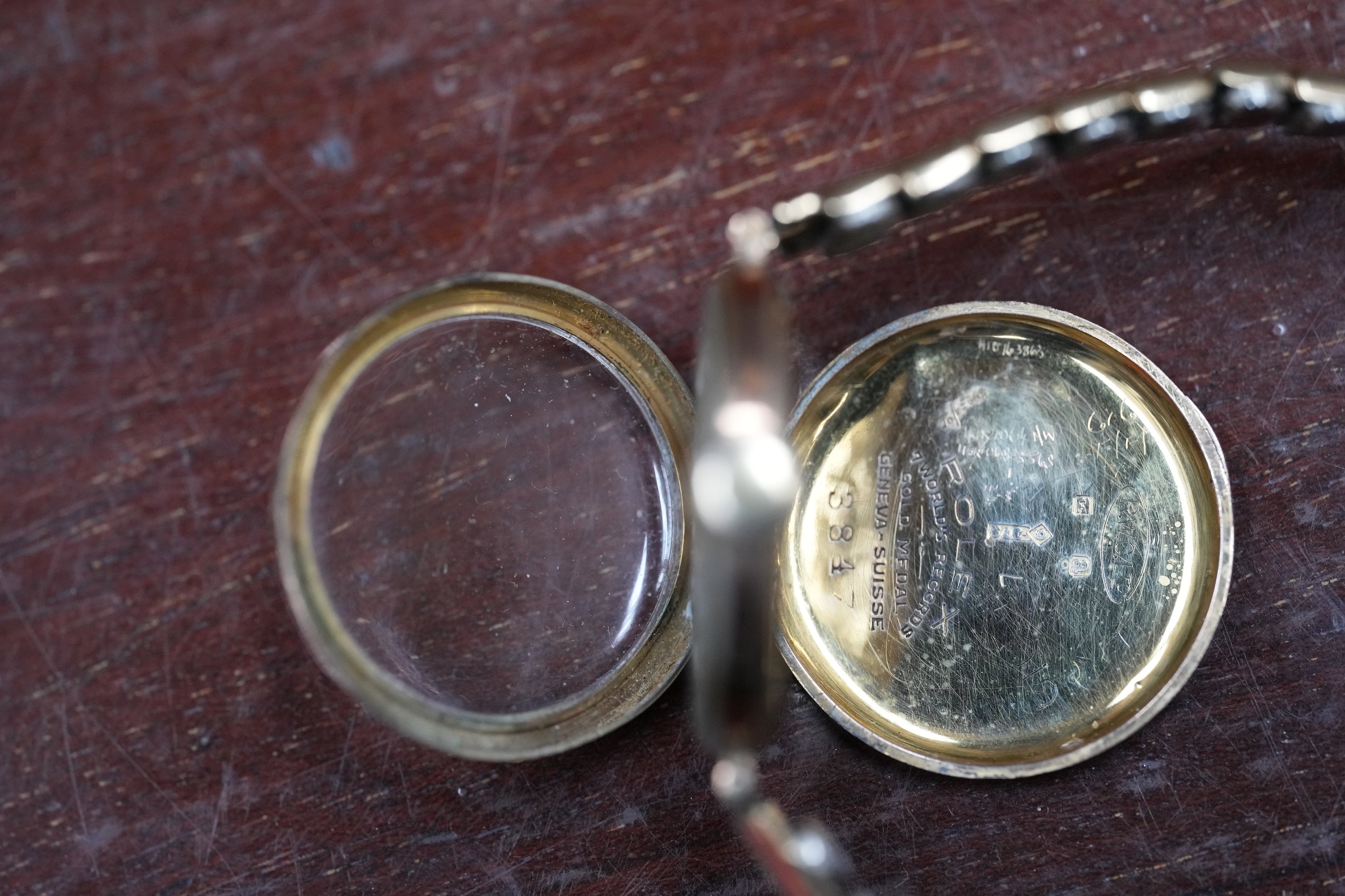 9k gold Rolex 1910-1920 ladies watch