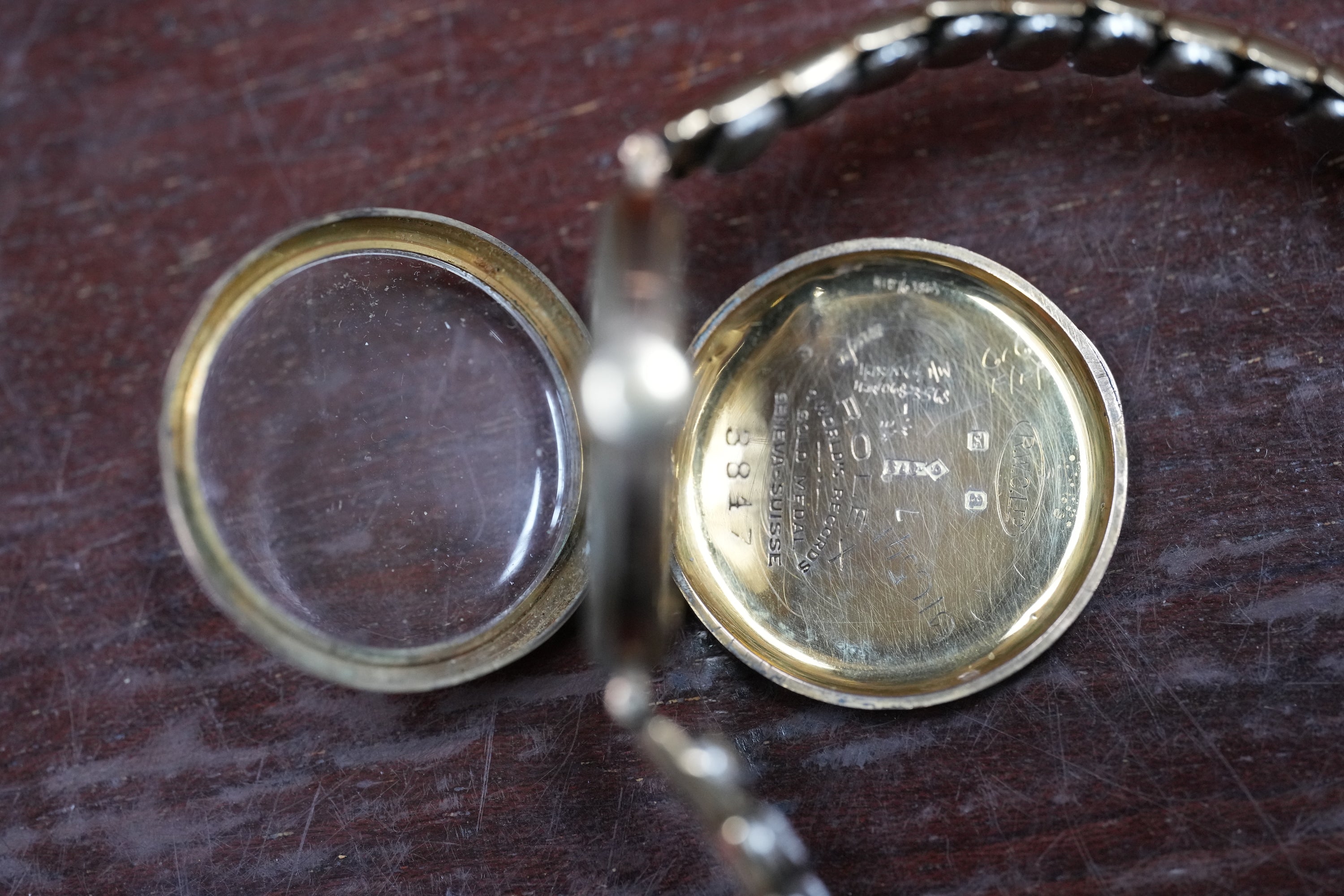 9k gold Rolex 1910-1920 ladies watch