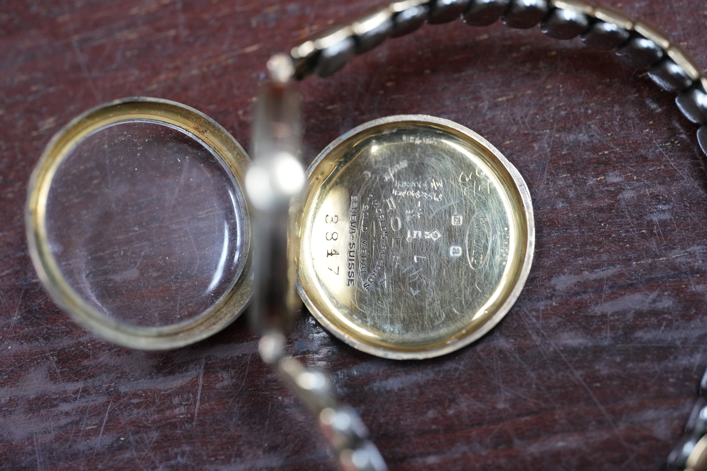 9k gold Rolex 1910-1920 ladies watch