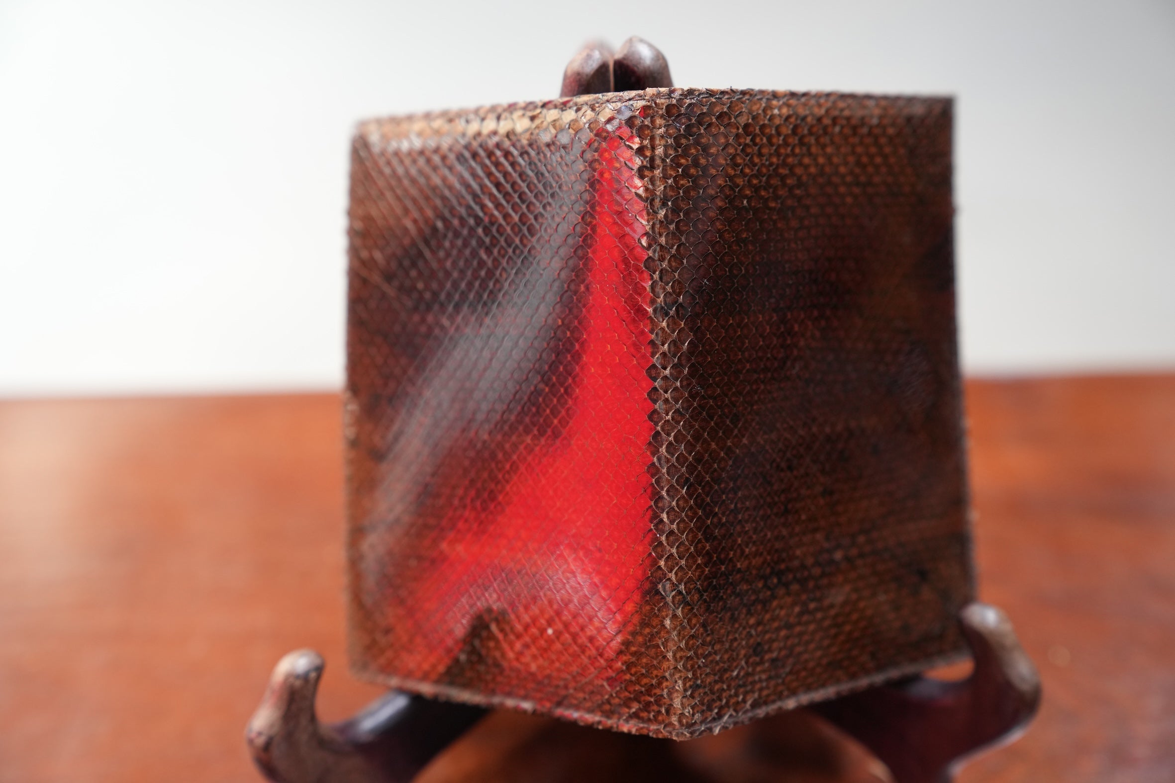 Brown python wallet
