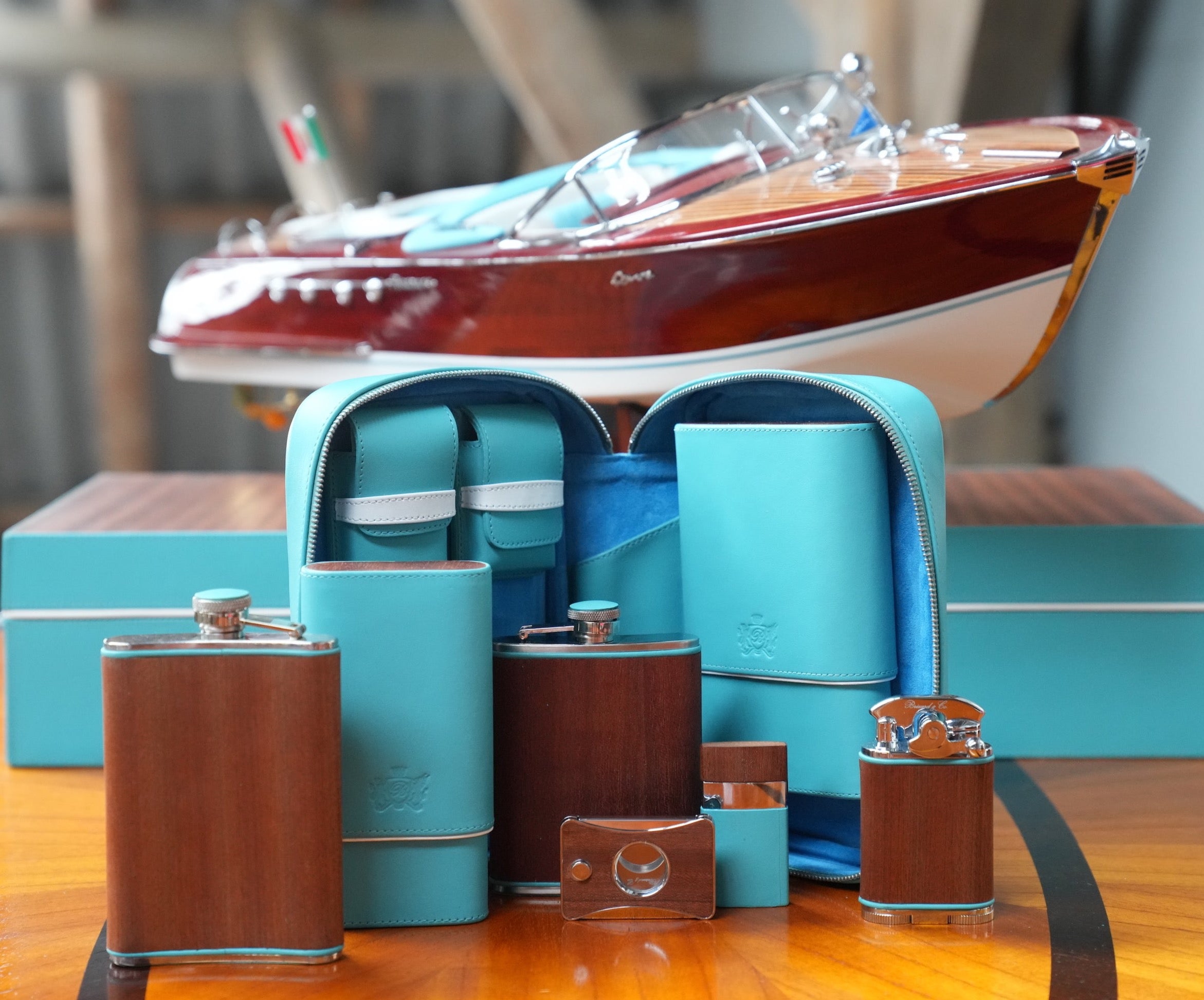 The "Airflow" Cigar Humidor - Positano Collection (130/150 Count)