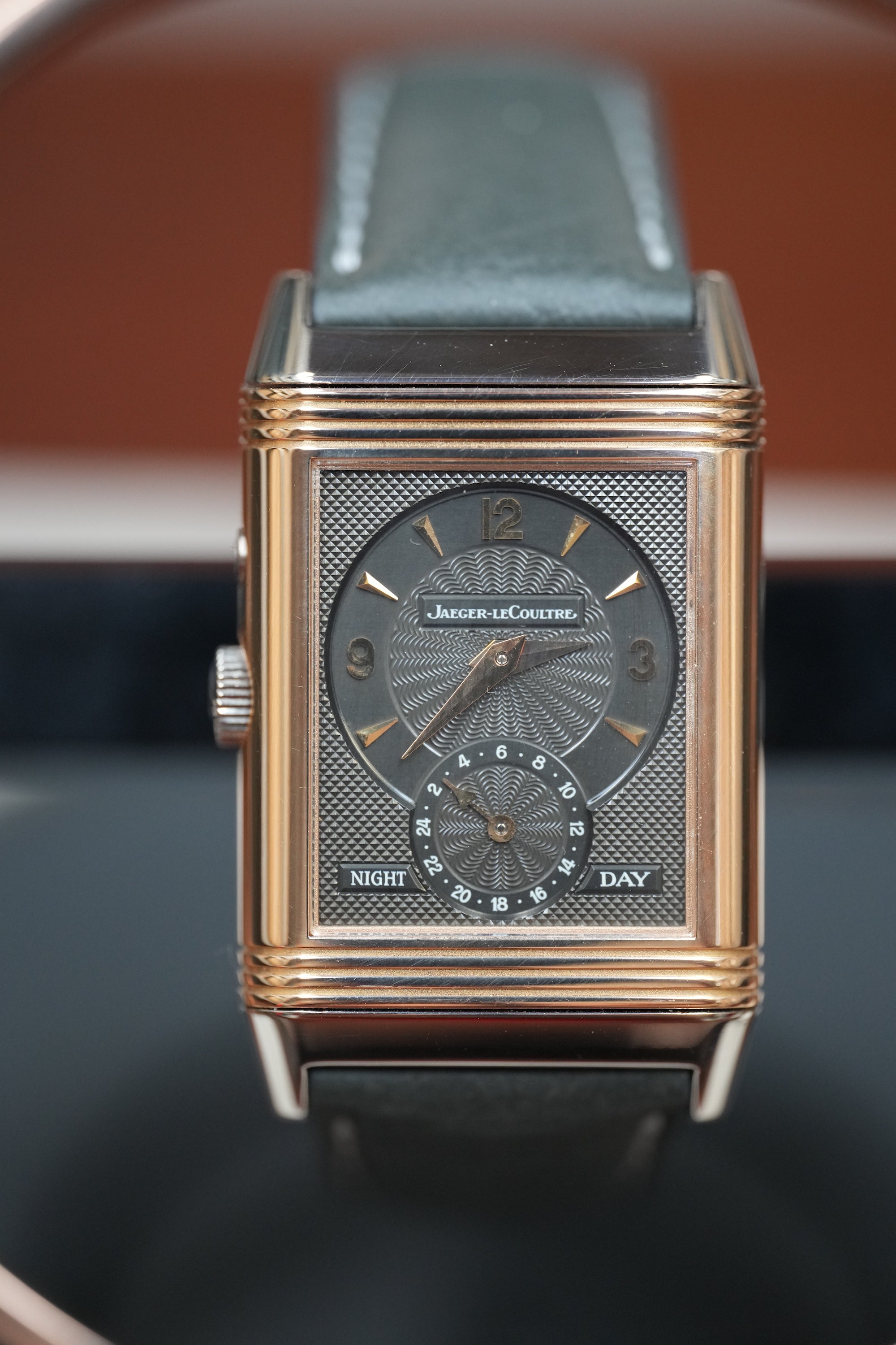 18k double face GMT Jaeger-LeCoultre Reverso
