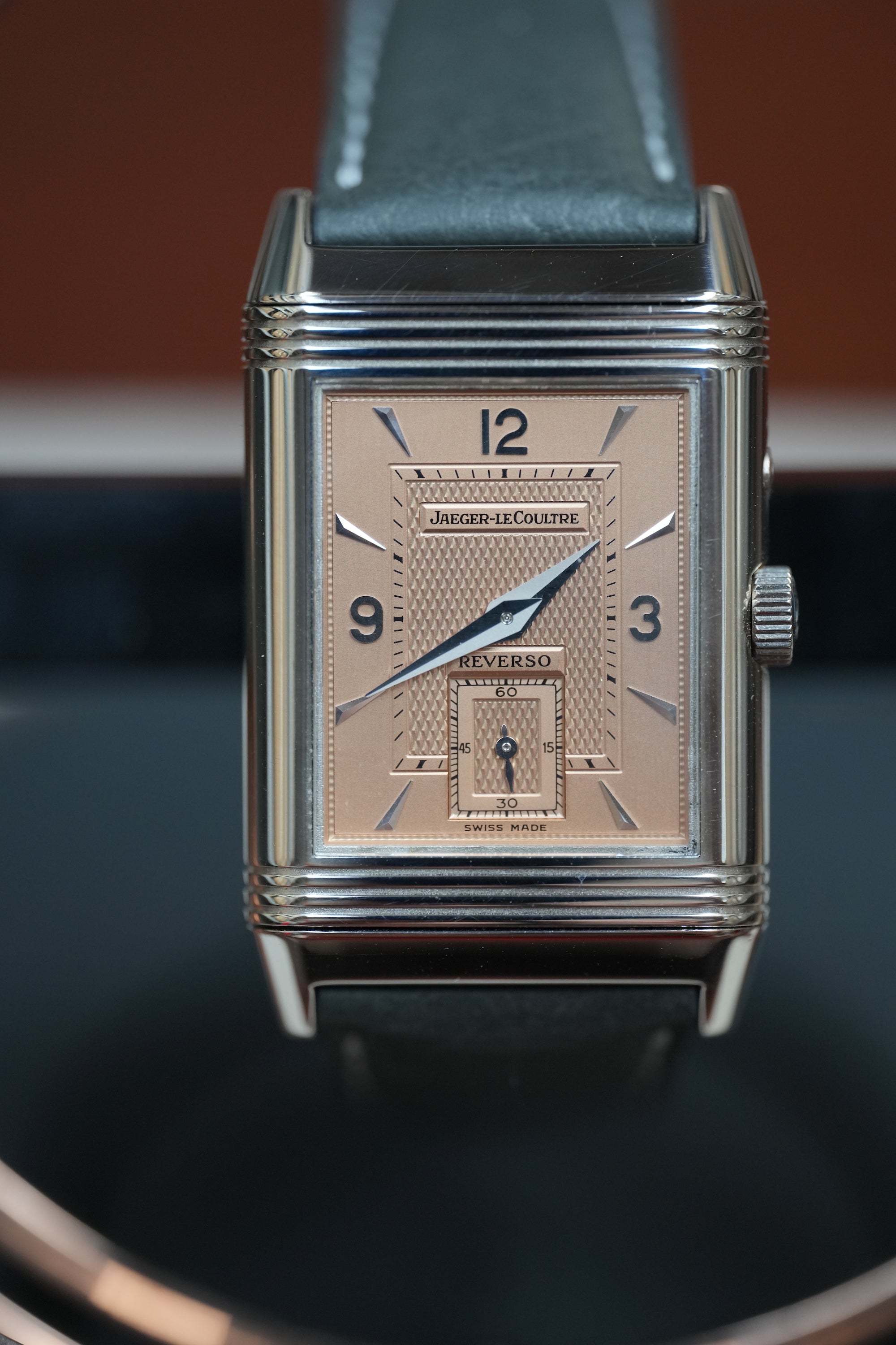 18k double face GMT Jaeger-LeCoultre Reverso