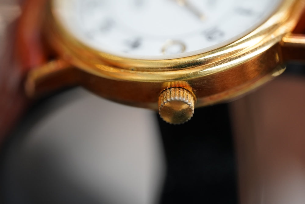 Guilded Junfrau microrotor automatic, date