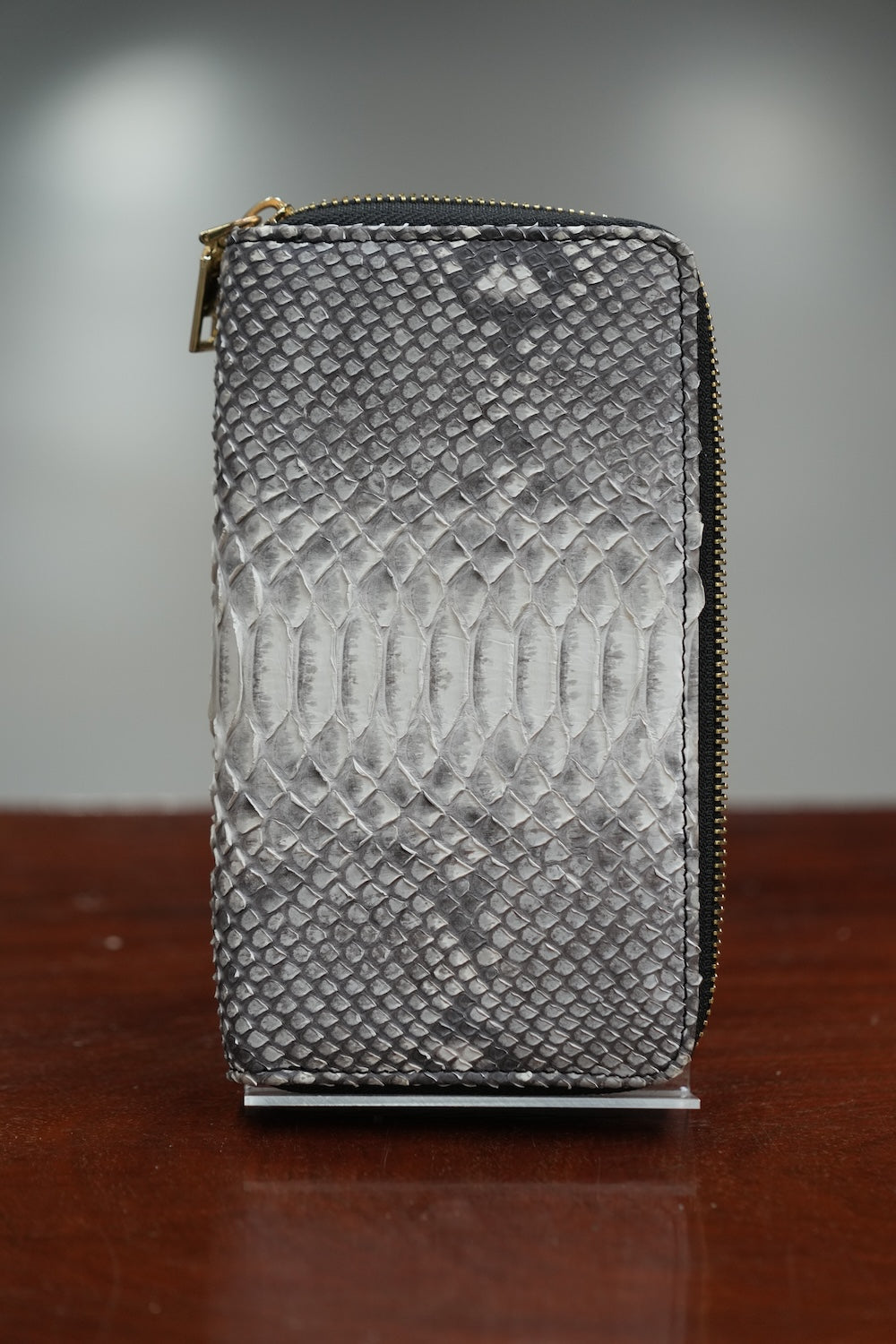 Exotic leathers wallet plus iPhone