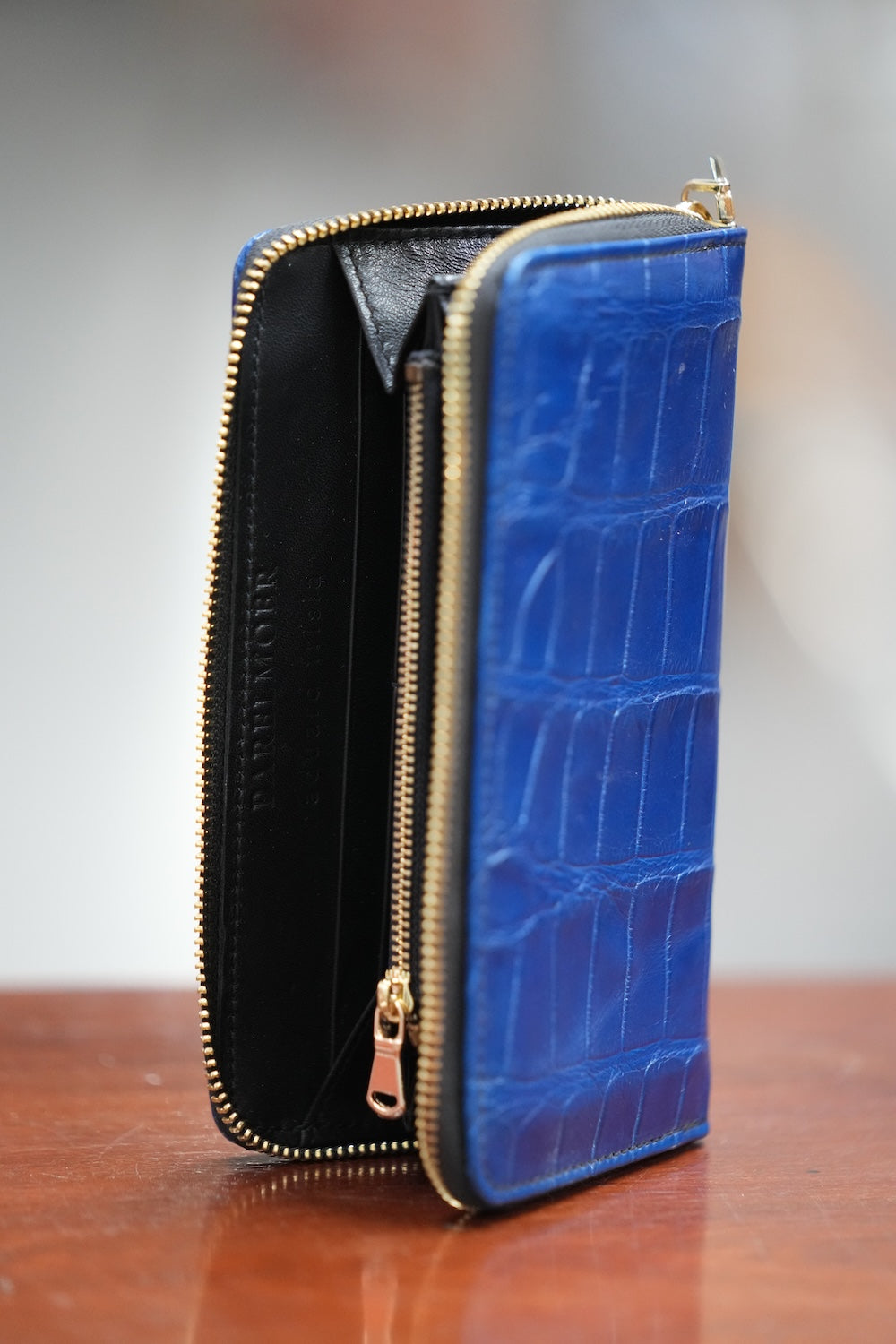 Exotic leathers wallet plus iPhone