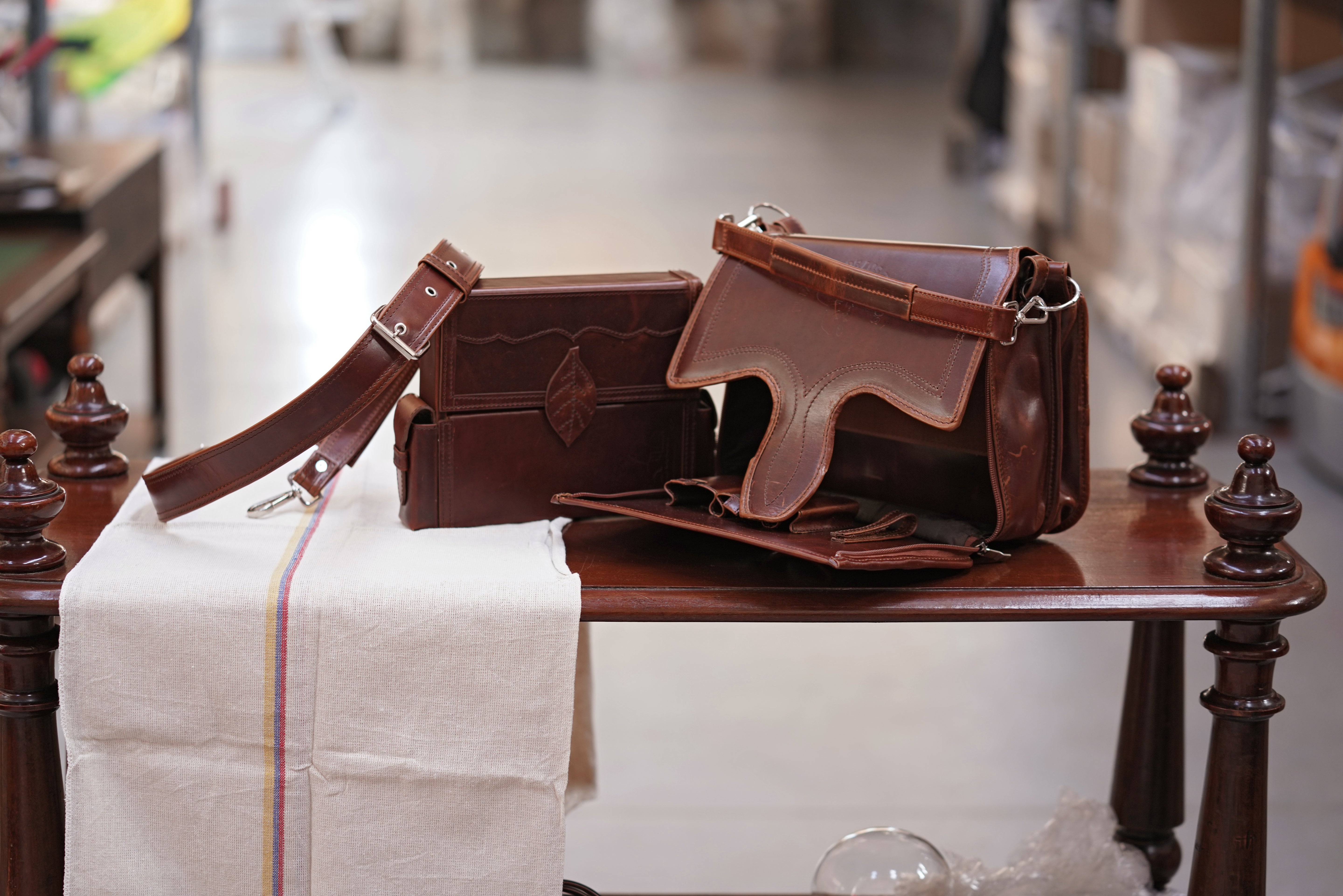 Handmade Travel Cigarriel Saddle brown
