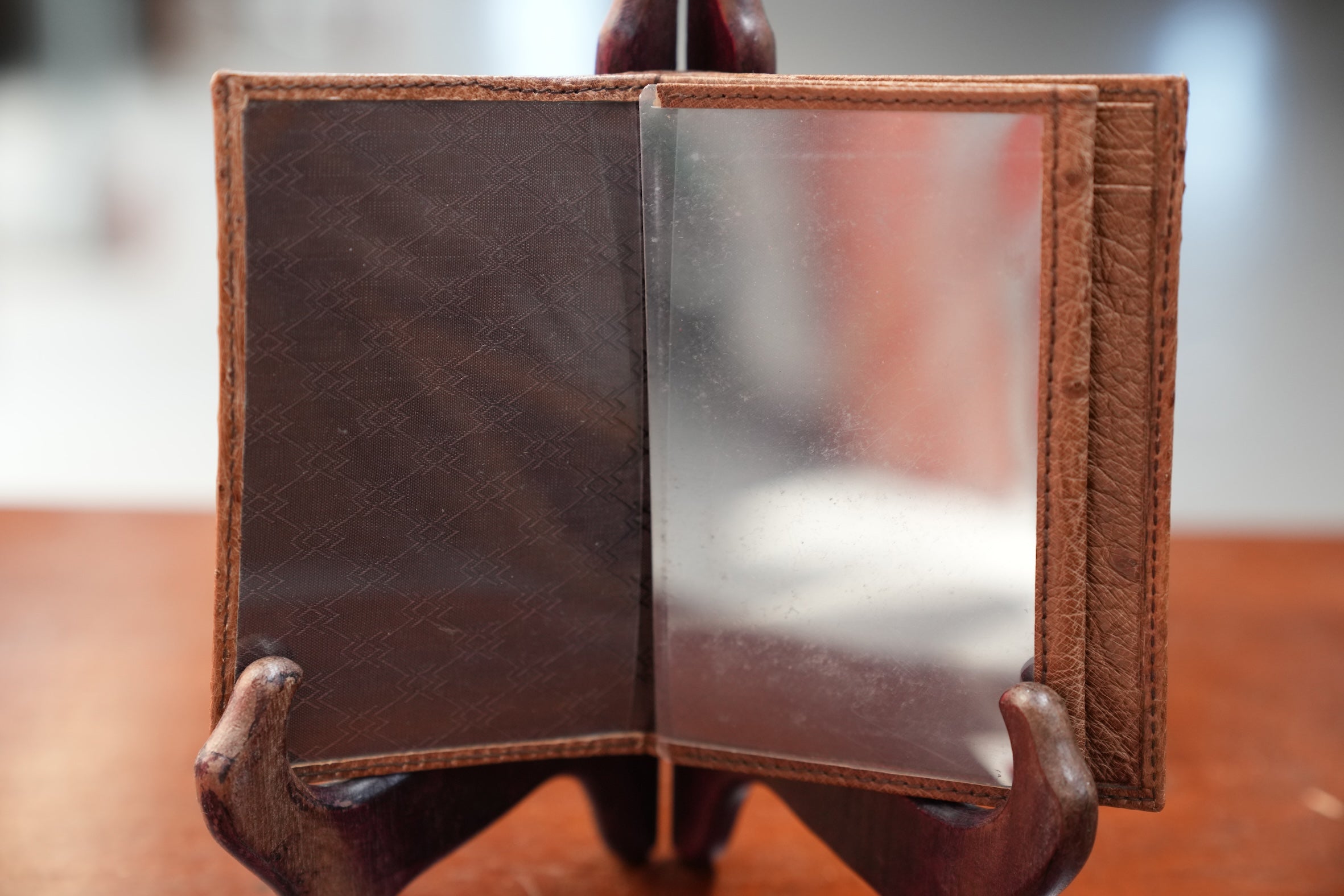 Camel ostrich wallet