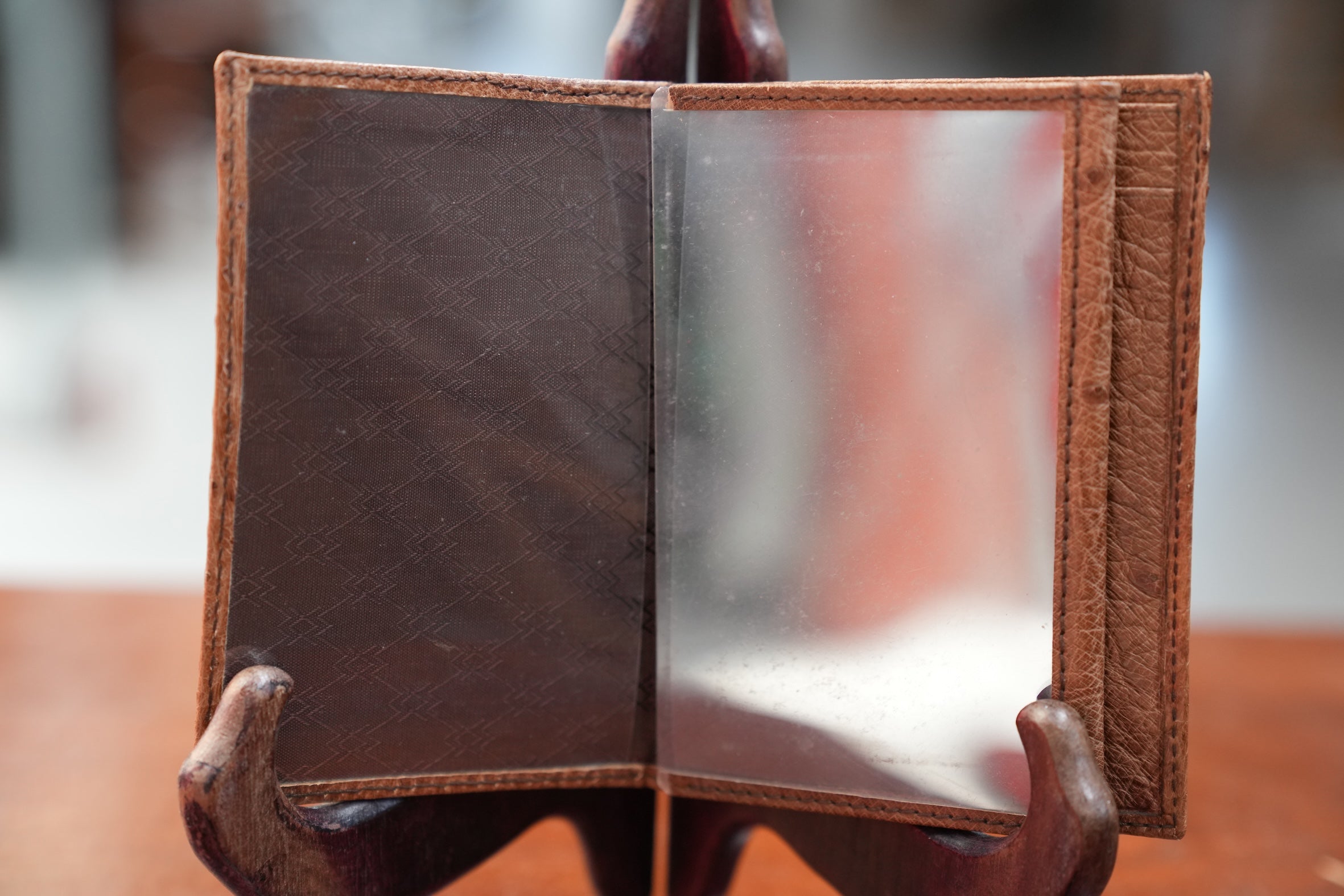 Camel ostrich wallet