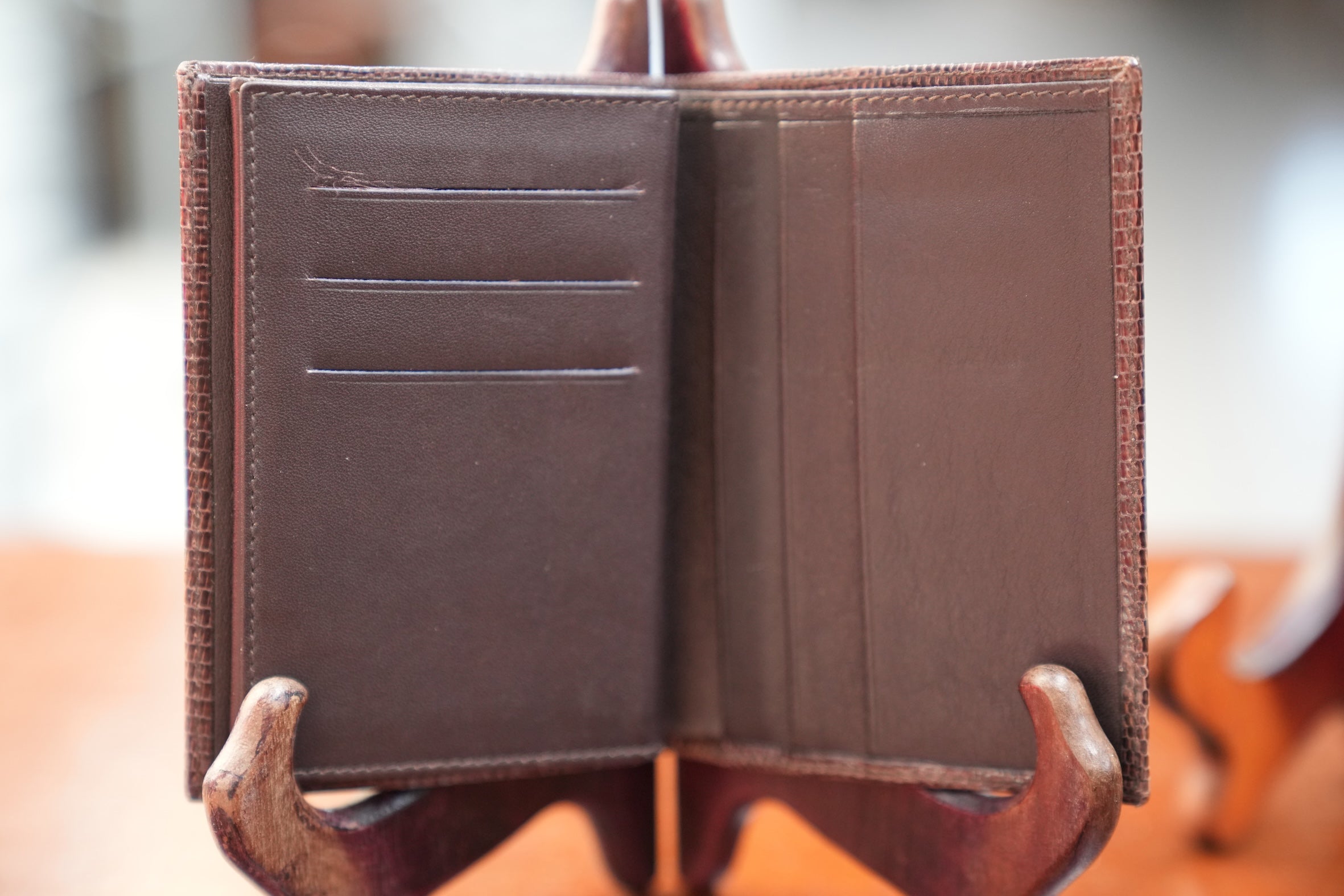 brown lizard wallet