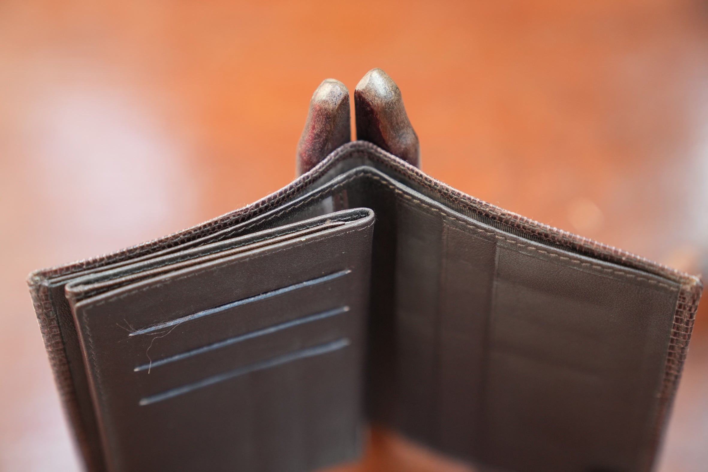 brown lizard wallet