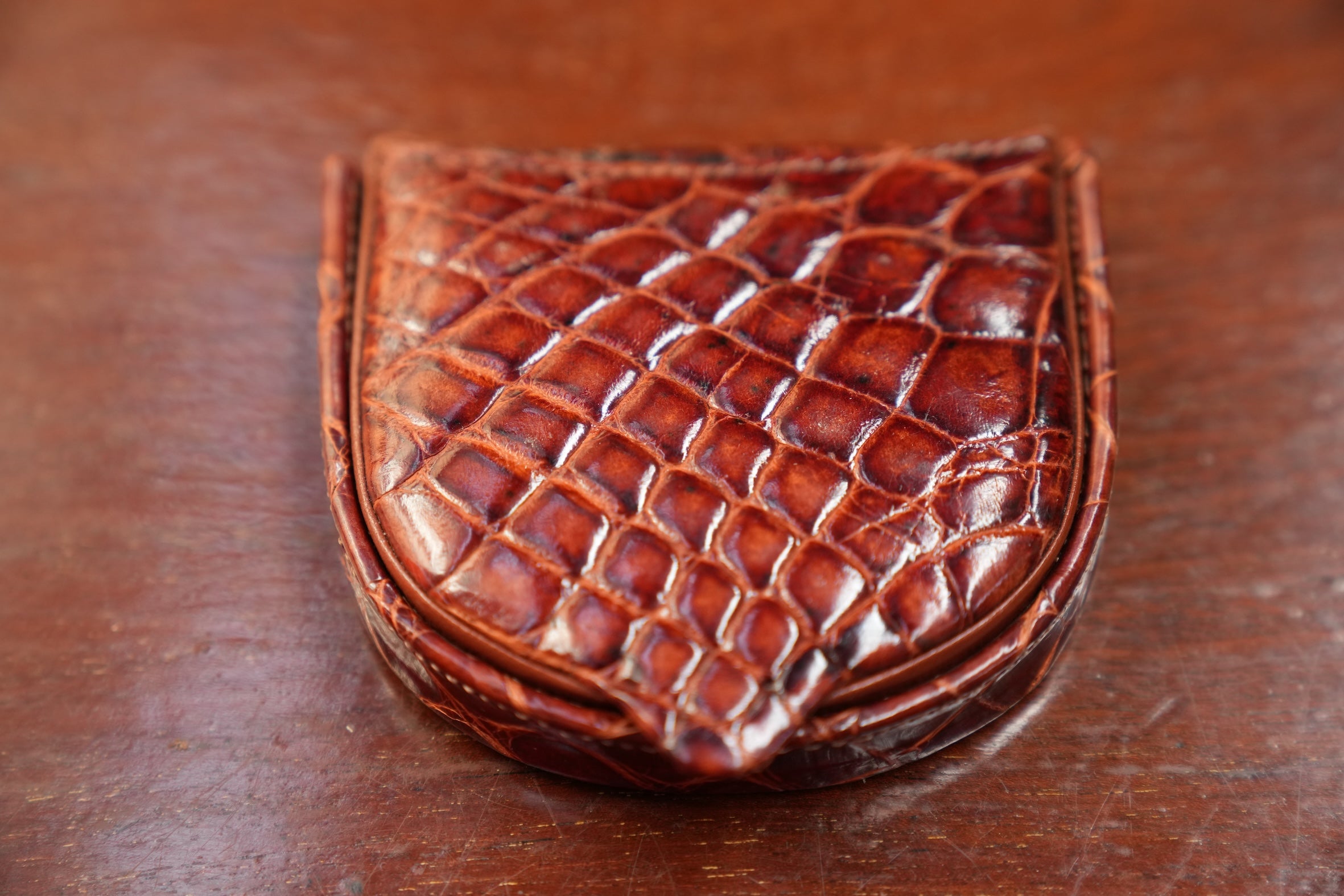 Camel crocodile wallet