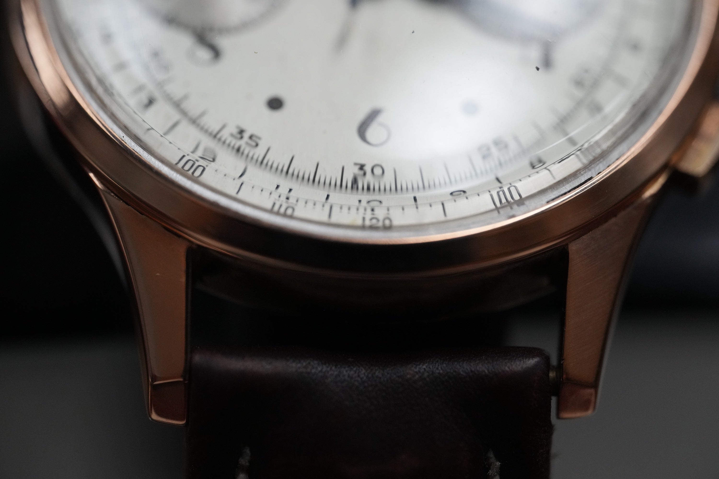 18k rosegold Luzerna chronograph