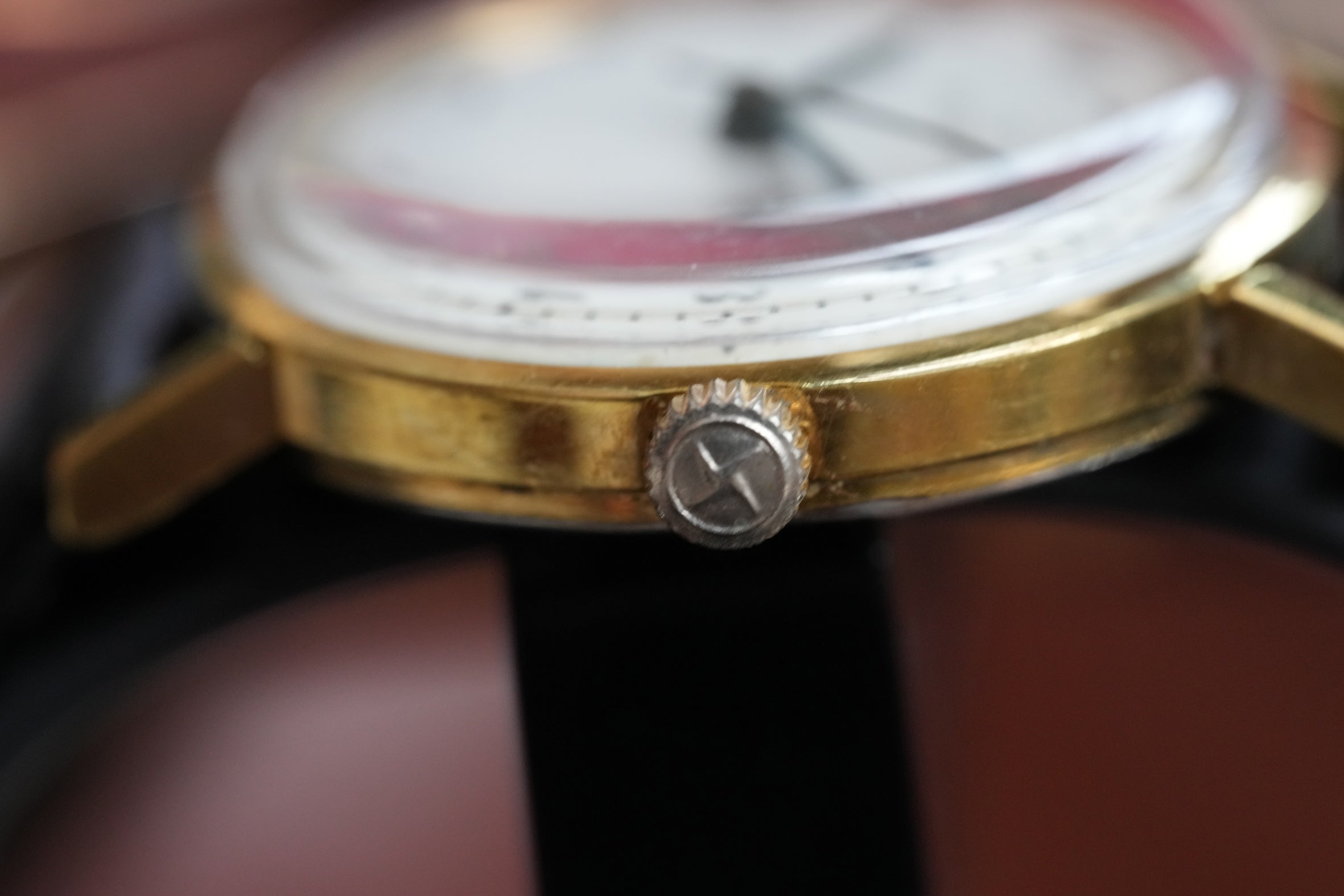 Zenith gold plated watch
