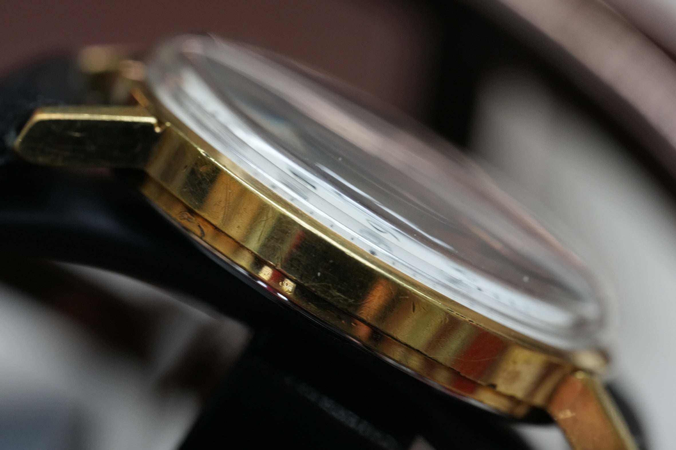 Zenith gold plated watch