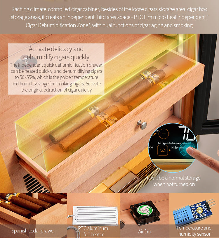 Mid size humidor MON1800A