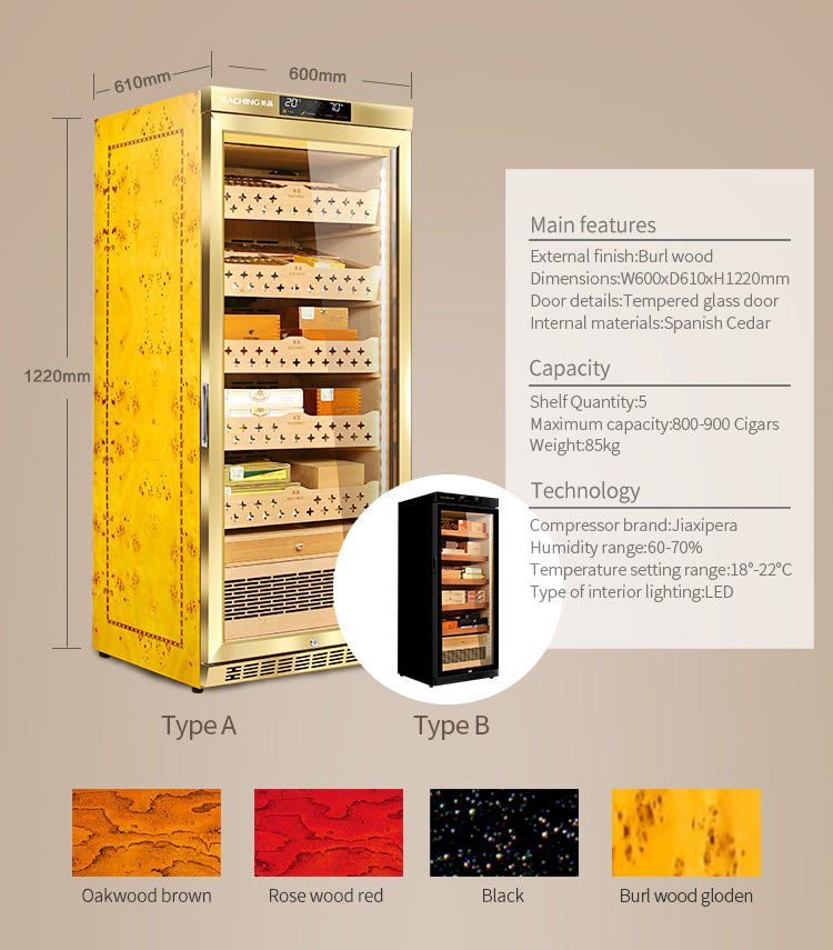 Mid size humidor MON1800A