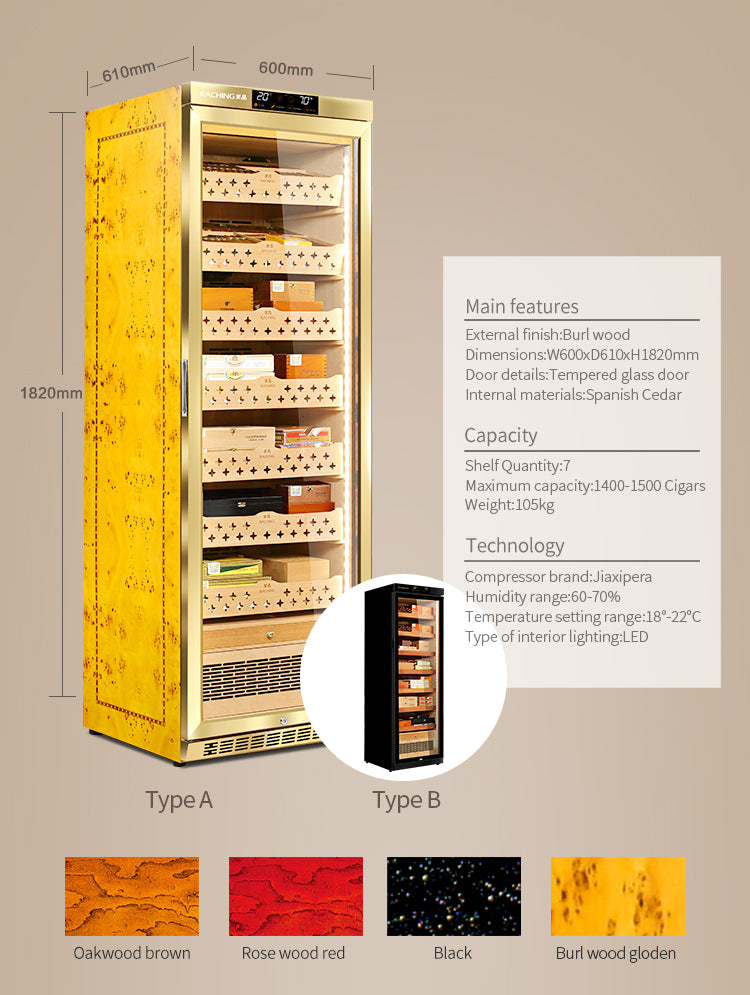 The aficionado's dream humidor MON3800A