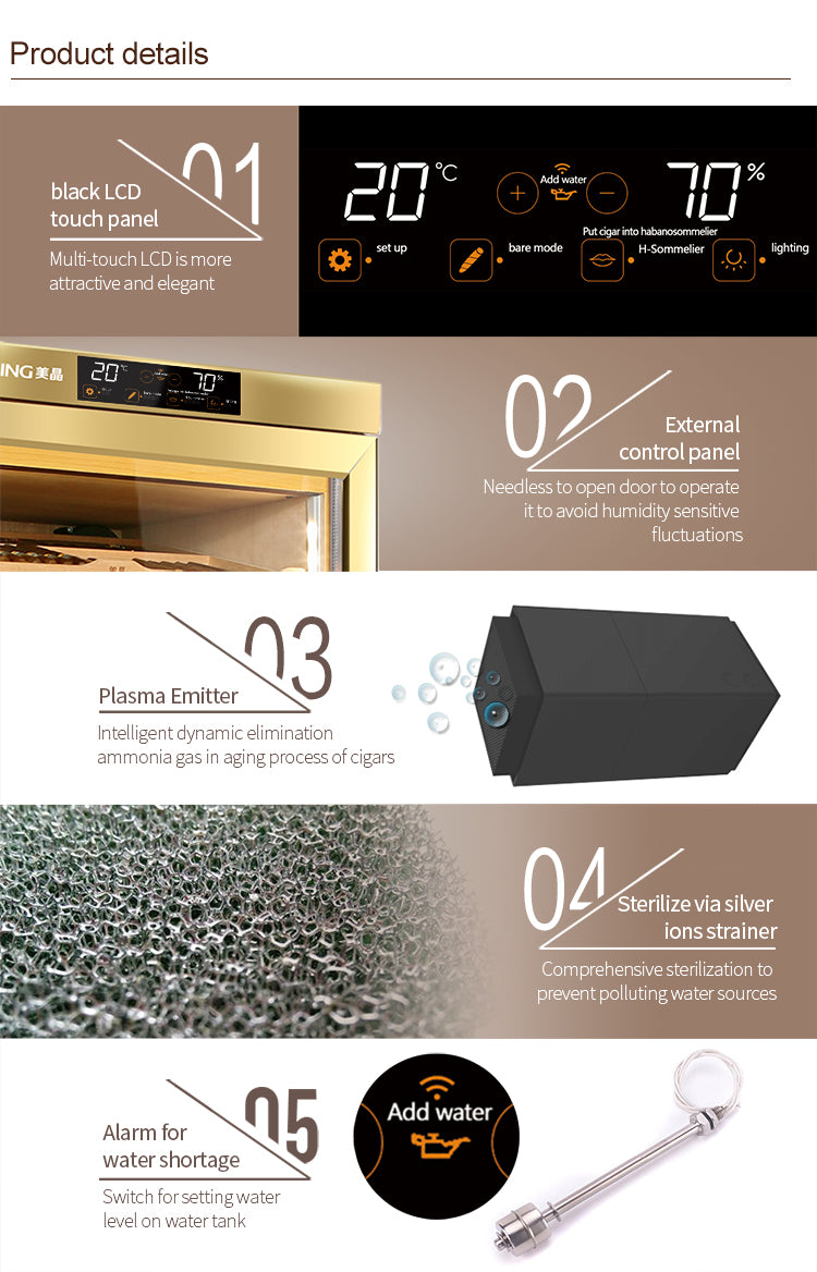 The aficionado's dream humidor MON3800A