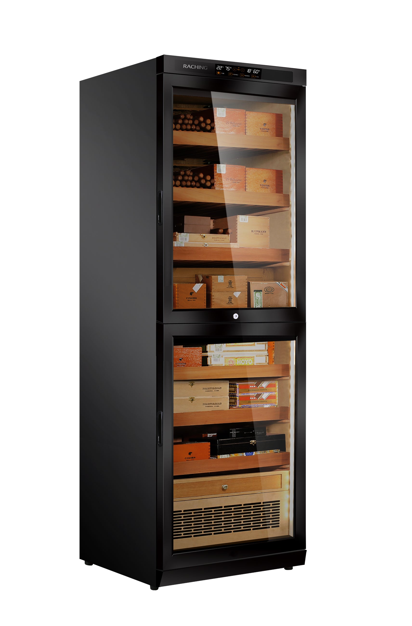 Dual system luxury humidor MON3800B