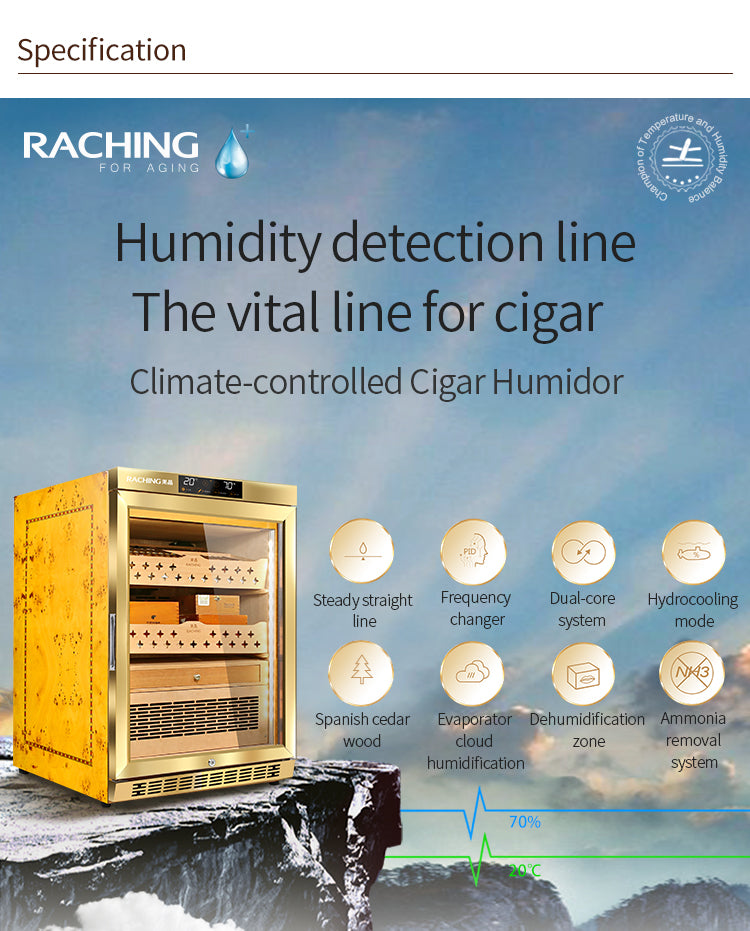 Raching Tabel Humidor MON800A