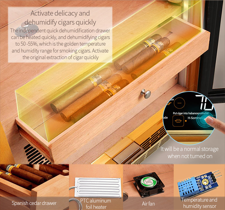 Raching Tabel Humidor MON800A