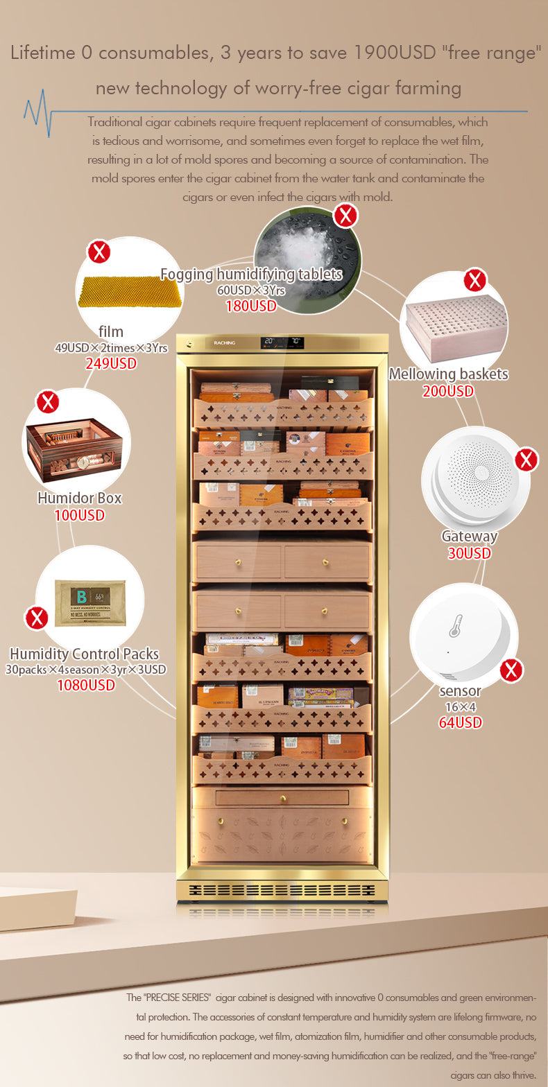 Ultra big humidor MON5800A