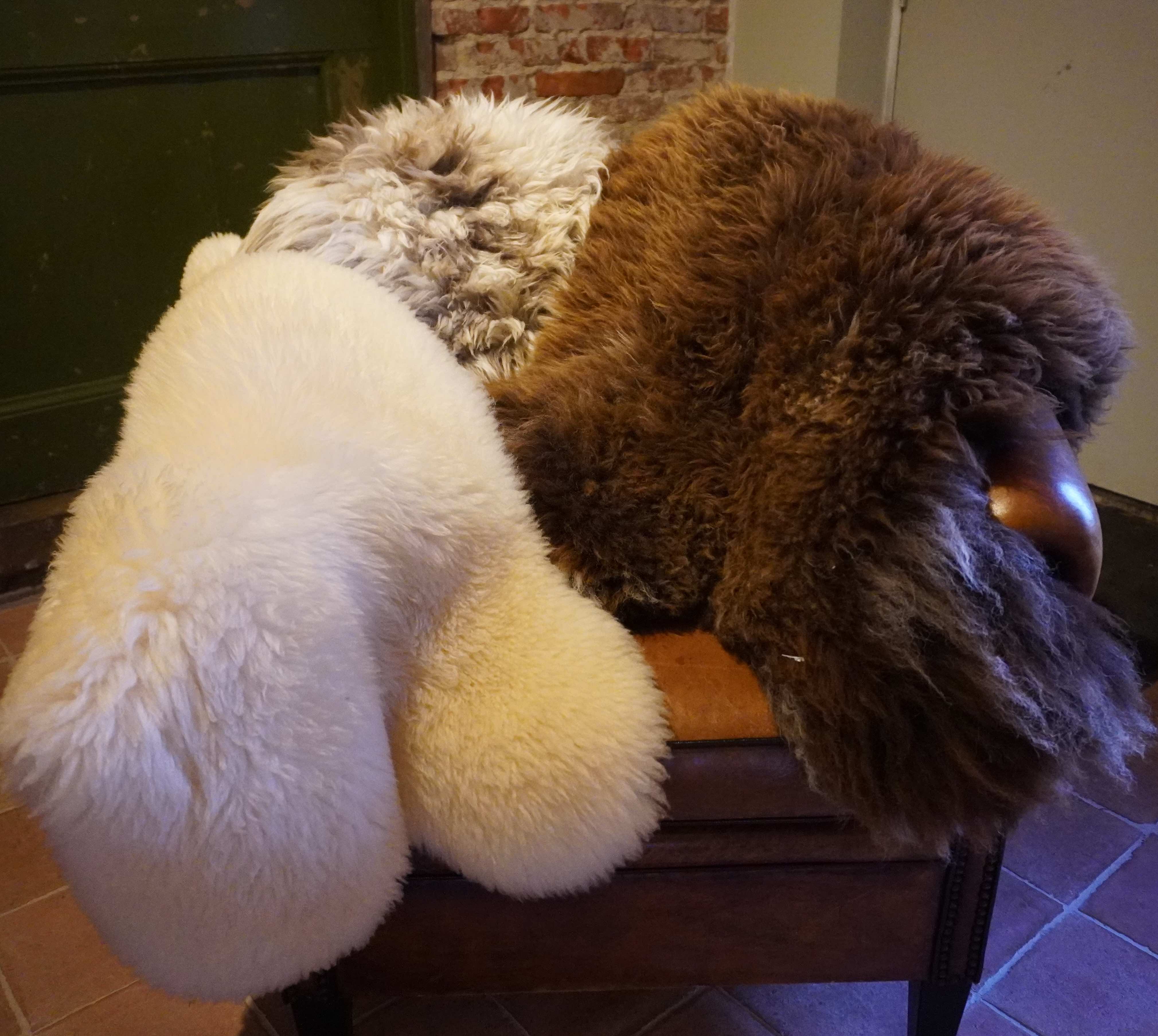Dutch combed sheepskin