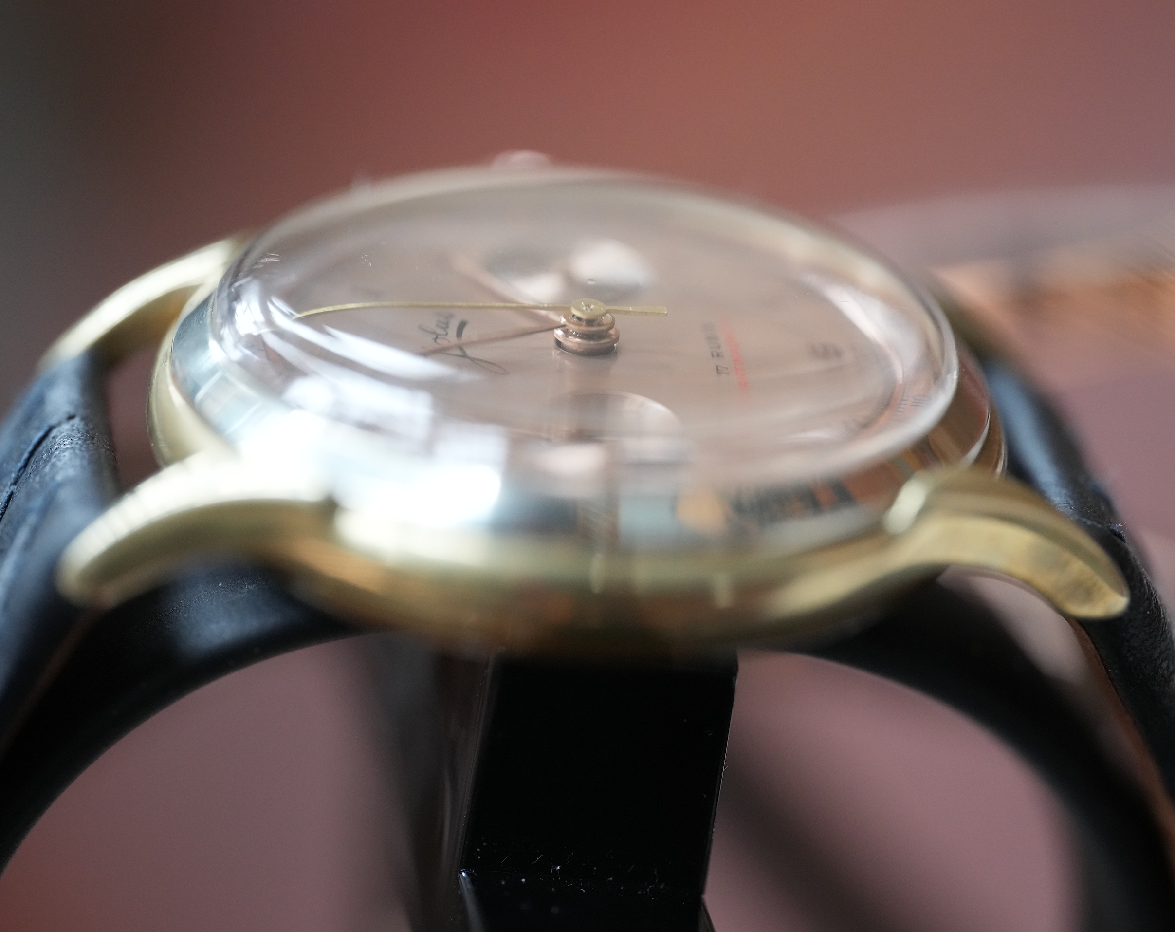 Copper dial Jolus chronograph