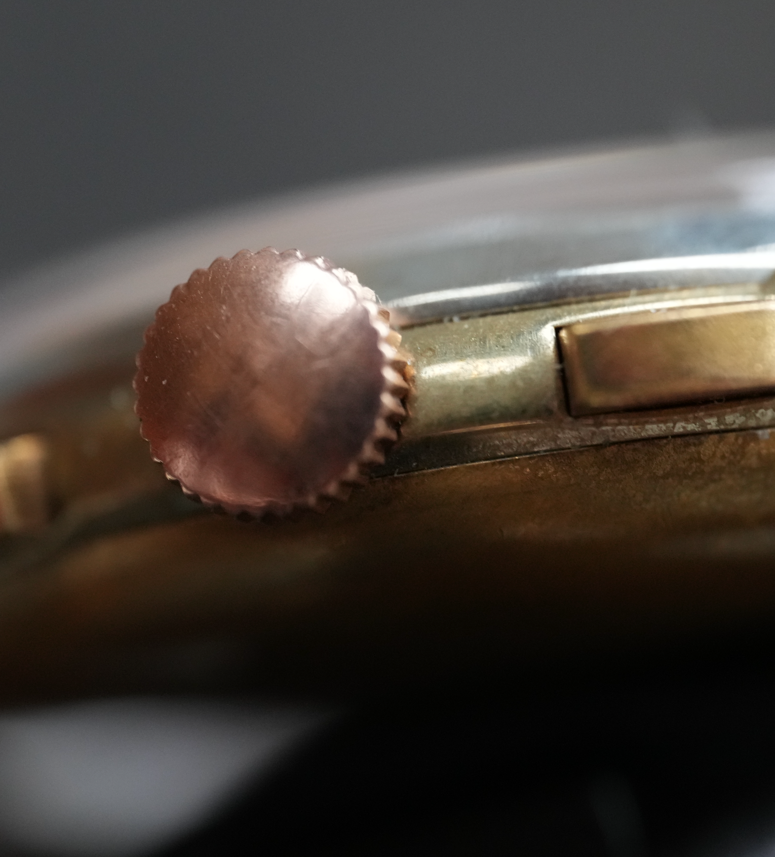 Copper dial Jolus chronograph