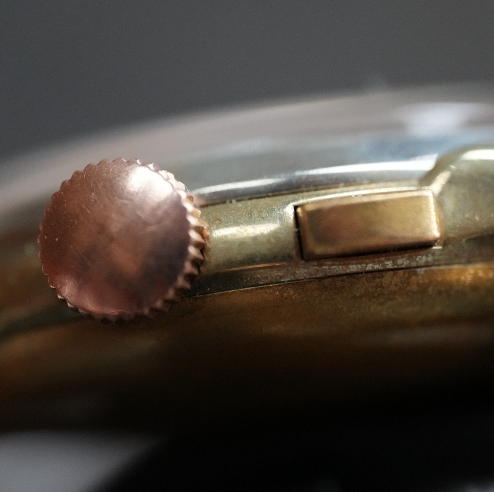 Copper dial Jolus chronograph