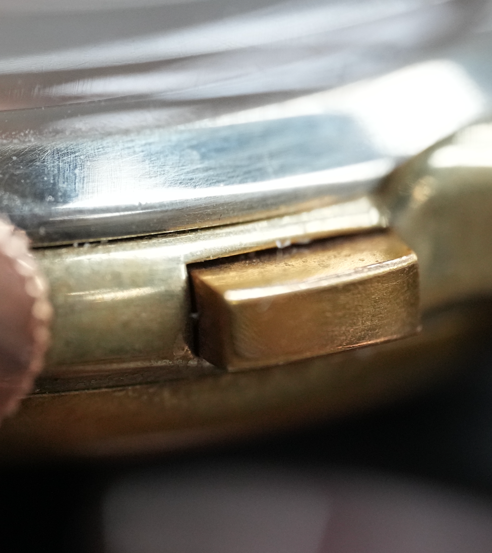 Copper dial Jolus chronograph