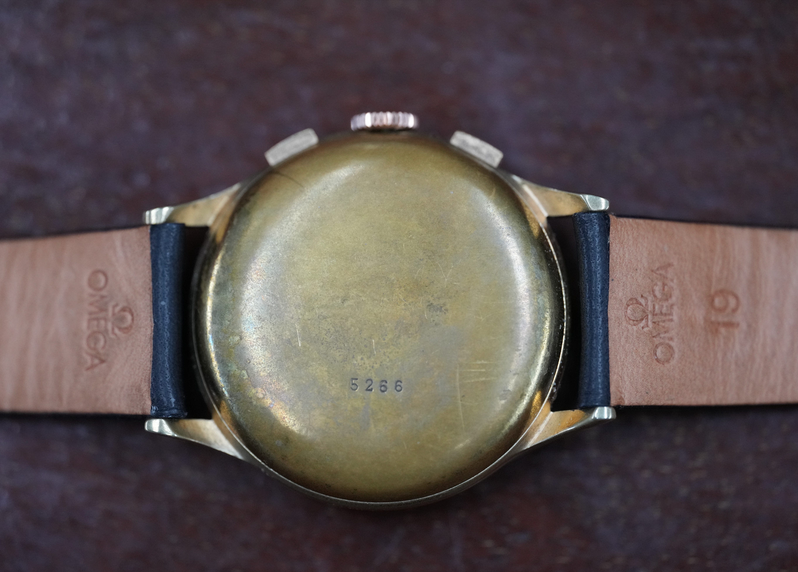 Copper dial Jolus chronograph
