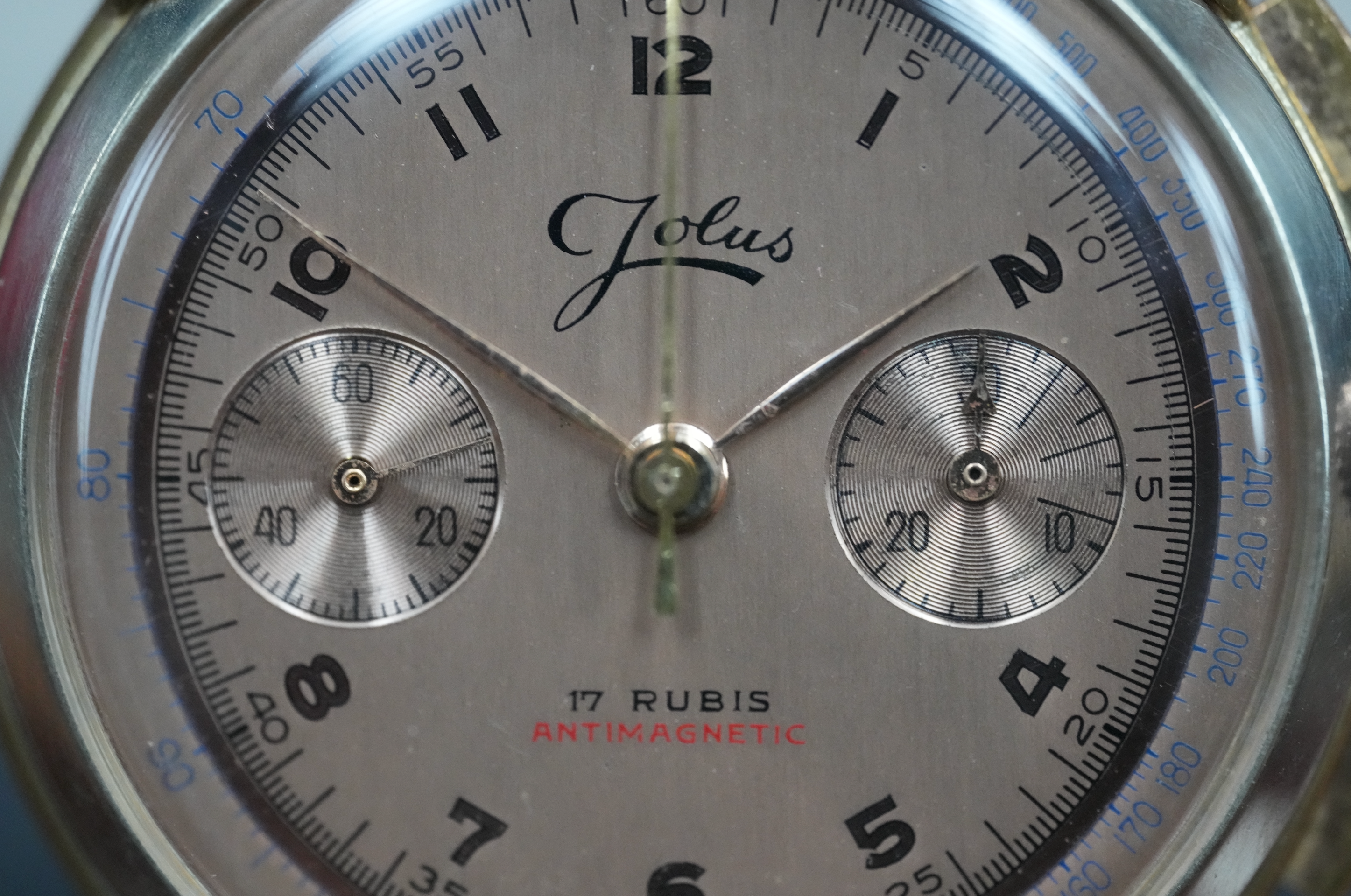Copper dial Jolus chronograph