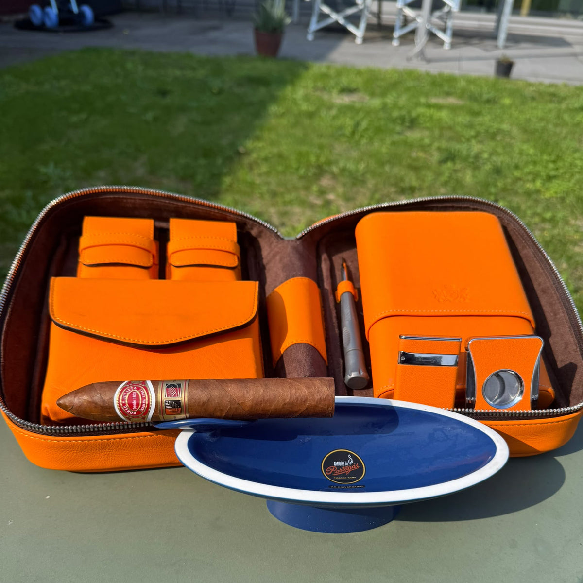 Havana Traveler Racing Orange (walnut optional)